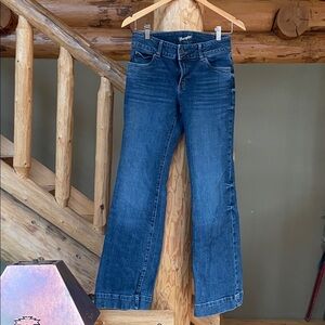 Wrangler Women's Dark Blue Flare Jeans